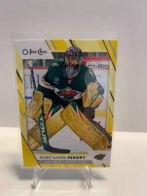 Marc Andre Fleury 2023-24 O-Pee-Chee Yellow Border 16 • $3