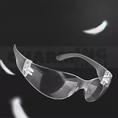 10pcs Clear Safety Glasses Protective Eyewear For Men Women Eye Protection • $13.46