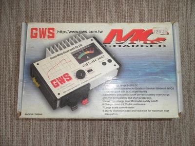 £18 • Buy GWS MC2002 DC Battery Quick Charger NICD/NIMH RC Car Helicopter Aeroplane Unused