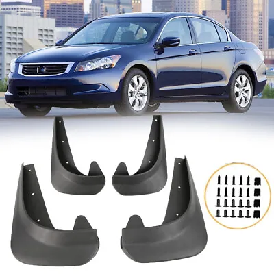 Mudguards Mud Flaps Splash Guards Wheels Fender For 2008-2012 Honda Accord Sedan • $27.08