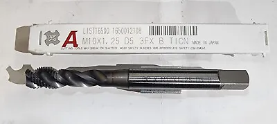 M10 X 1.25 D5 3FX Bottom TICN 3 Flute Spiral Flute Tap New OSG • $38.99