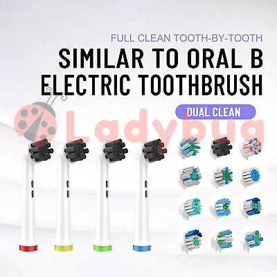 4Pcs Compatible Toothbrush Heads For Oral B Braun Replacement Brush • $3.95