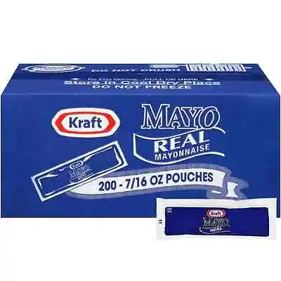 Kraft Mayo Real Mayonnaise (0.44 Oz. Packets 200 Ct.) • $20