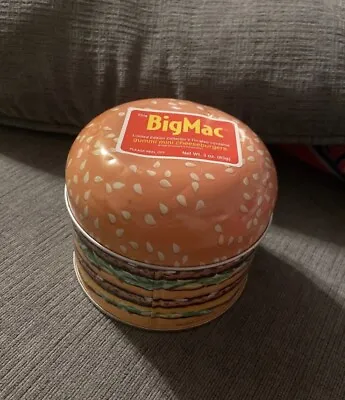 VINTAGE 1996 McDonald's Big Mac Hamburger Collectible Tin • $13