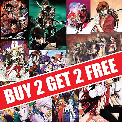 £2.49 • Buy Anime Manga Poster Childrens Cartoon TV Series Film Print Wall Art Kids A5 A4 A3