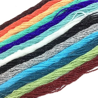 $4.49 • Buy 2x1mm Bulk Tiny Sparkly Crystal Rondelle Faceted Bead 13.5  Strand Free Shipping