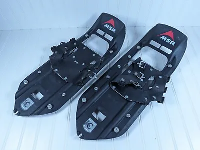 MSR Denali Classic Black 22  X 8”Snowshoes - No Straps - Free Shipping • $79.95