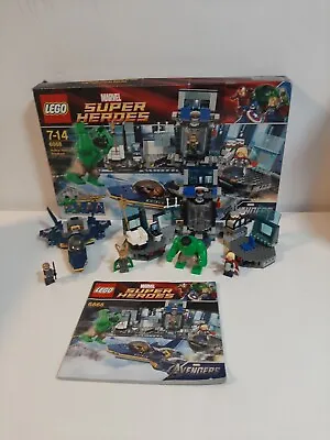 2012 Lego Marvel Super Heroes 6868 Hulk's Helicarrier Breakout The Avengers • $149.99