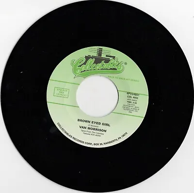 Van Morrison   Brown Eyed Girl / T B Sheets   45 Vinyl Record • $10