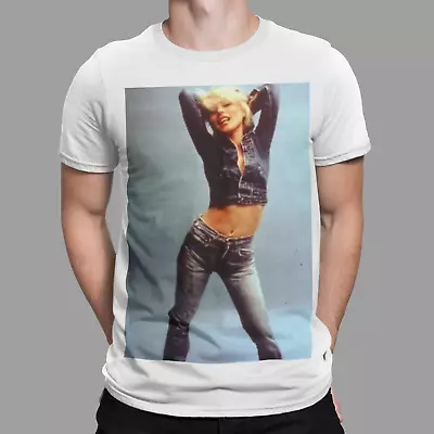 Debbie Deborah Harry T-Shirt  Retro Vintage Punk Rock London UK Denim Tee • £6.99