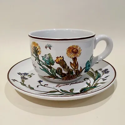 Villeroy & Boch Botanica Design Large Tea Cup And Saucer Duo Exc Cond Vintage • $37.56