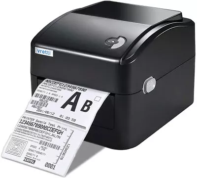 £84.59 • Buy Thermal Label Printer 4x6 Bluetooth USB Royal Mail Shipping Labels Barcode Black