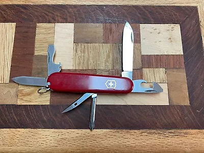 Victorinox Officer Swiss Army Knife Rostfrei 7 Tool • $22