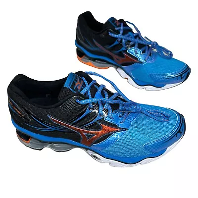 Mizuno Wave Creation 14 Running Shoes Athletic Blue Men's Sz 10 New Without Box • $71.95