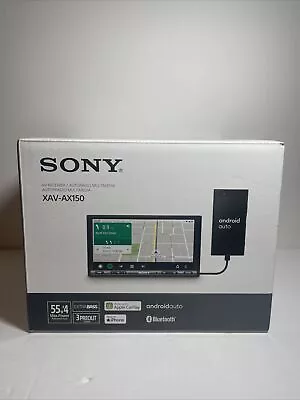 New Open Box Sony XAV-AX150 6.95  Multimedia AV AutoRadio Receiver And Player • $239.99