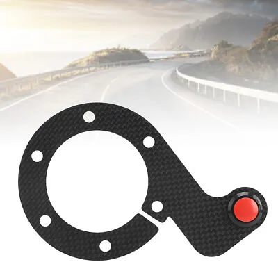 Single Button Carbon Fiber External Horn Button Kits For MOMO/OMP/Nardi/Sparco • $34.63