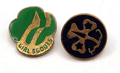 Vintage Girl Scout Pins  Membership 1960 & 1980 (2) • $9.99