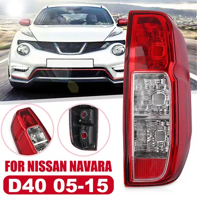 For Nissan Navara D40 2005~2015 Ute RH Right Hand Tail Light Rear Lamp Black 12V • $37.99