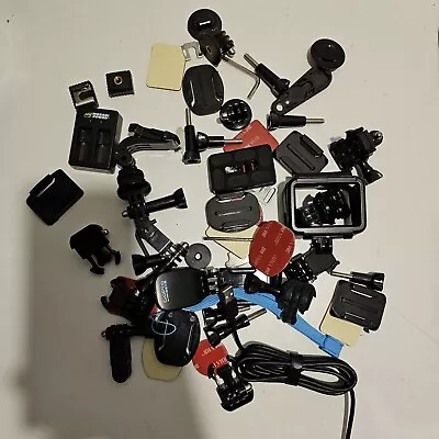 GoPro Accessories With Head Strap & Wrist Strap Hero 9 8 7 6 5 4 Many Parts • $9