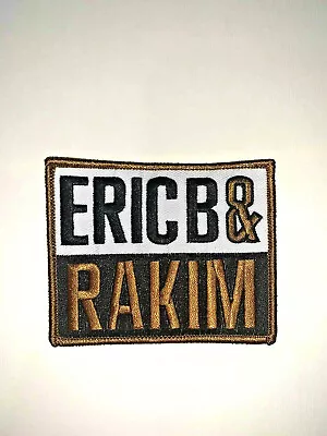 Eric B. & Rakim Patch - Follow The Leader 90's Old School Hip Hop Iron On • $6