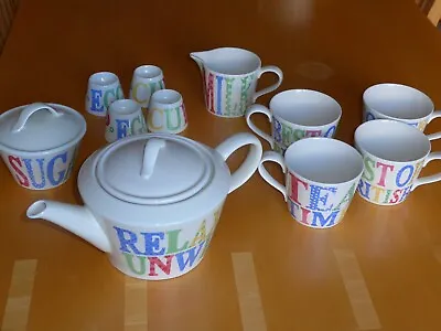 Jamie Oliver  Great British Classics Royal Worcester Tea Set Cups Teapot Jug • £59.99