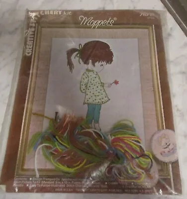 Vintage Vogart Creative Stitchery Moppets Crewel Embroidery Kit 51164 • $12