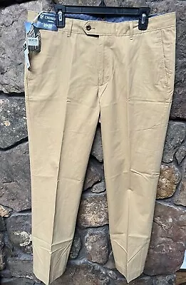 CREMIEUX Mercer Street Collection Mens Chino Pants Sz 3638 Chino NWT F75PX205 • $19.99