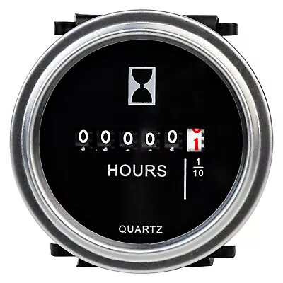 Quartz Hour MeterDC 6V To 80VHours Counting For Maintenance Design For Tractor • $23.95