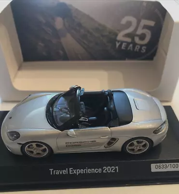 CLOSEOUT Porsche 718 Boxster 25 Jahre 2021 Travel Experience Minichamp 1:43 #ED • $63.95