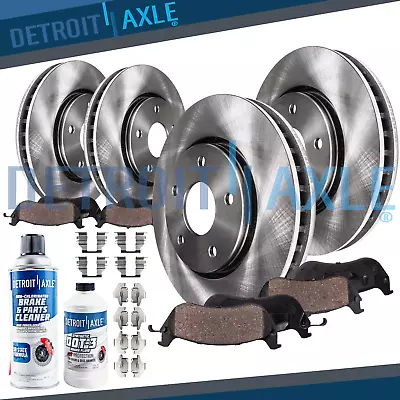 $174.96 • Buy Front 286mm & Rear 288mm Brake Rotors + Brake Pads For Volvo S60 S80 V70 XC70
