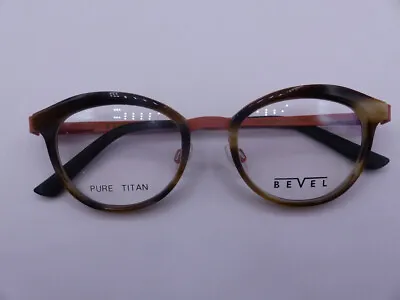 Bevel 2539 Steph 20 Toffee Grain Womens Eyeglasses Frames Size 47-19-135 • $299.99