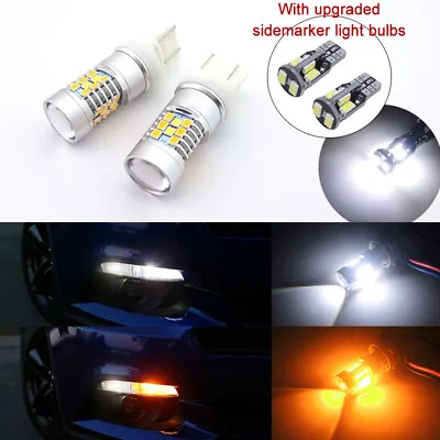 Switchback 28-SMD LED Kit For 2015-17 Ford Mustang Turn Signal W/ Parking Bulbs • $19.99