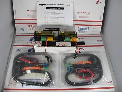 Meyer Plow Nite Saber Light 2007-14 Gmc Chevy X88 H13 Headlamp Adapter Kit 07344 • $299.95