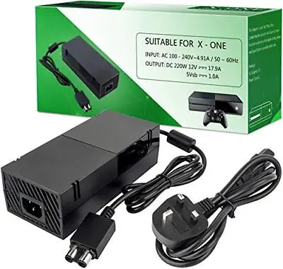 Feirsh Xbox One Power Brick AC Adapter Cable Replacement Part Kit For Xbox One • £33.99