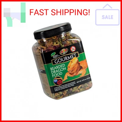 $16.25 • Buy Zoo Med Gourmet Bearded Dragon Food, 8.25 Oz