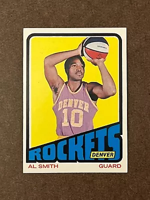 1972-73 Topps - #196 Al Smith (RC) Rockets Near Mint NM (Set Break) • $0.99