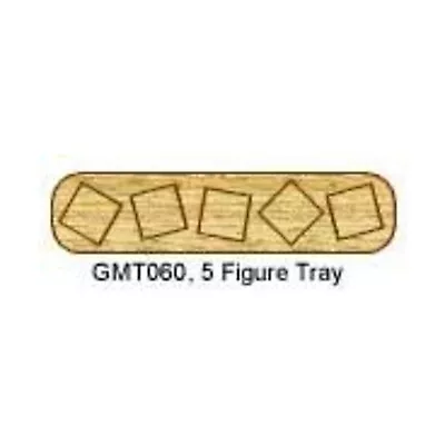 Movement Tray Skirmish Skirmish Tray - 5 Figures 20mm Square Bases Pack New • $5.49