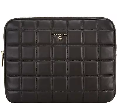 £82.26 • Buy NWT Michael Kors Jet Set Quilted Leather Case For Ipad Pro - Black #32H1GT9E1L