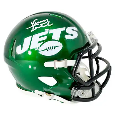 Vinny Testaverde Signed New York Jets Speed Mini Football Helmet (Beckett) • $63.95