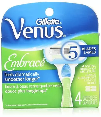 Gillette Womens Venus Embrace 4-Cartridges (3 Pack) • $24.99