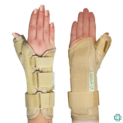£15.99 • Buy NHS Long Cool Mesh Wrist & Thumb Brace Support Splint For Carpal Tunnel Sprain