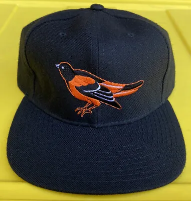 NWOT Vintage Baltimore Orioles New Era Pro Model SnapBack Hat Cap MLB Wool Blend • $78.70