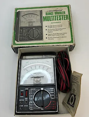 Vintage Micronta 22-204B  Range Doubler Multitester/Multimeter - Untested • $31.50