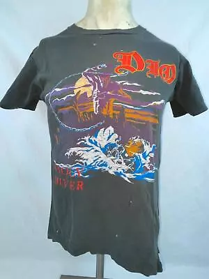 Vtg 80s 1983 M Dio Holy Diver Black Sabbath Rock Tour Concert Shirt • $170