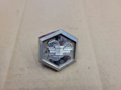 $19.99 • Buy Chevy OEM Chrome 2 3/8  Vintage Hood Emblem Badge Logo Nameplate Name 14013428