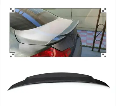 Real Carbon Fiber Trunk Rear Spoiler Lip For Infiniti G35 G37 Sedan 07-15 13 R • $124.92