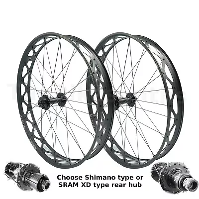 $577.80 • Buy Sun Ringle MULEFUT V2 26  Thru-Axle 15x150 Front & 12x197 Rear Fat Bike Wheelset