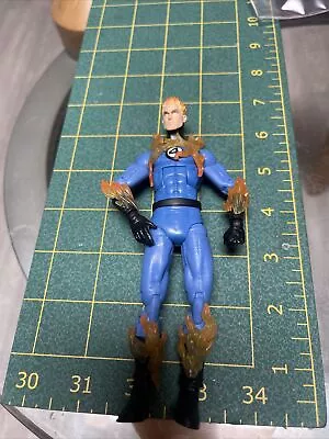 Marvel Legends Fantastic 4 HUMAN TORCH Classic Colors 6” Figure Exclusive Tru • $11