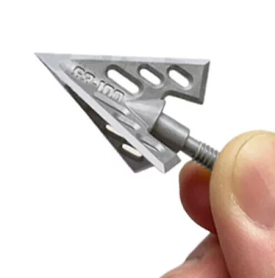  Stainless Steel Wolf Tooth Broadheads Integrated 3 Blade High Hardness Wearproo • $27.37