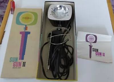 Vintage Sylvania Sun Gun II Movie Light Model SG-55 Works! • $10